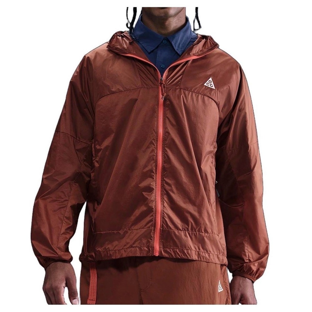 Nike ACG Cinder Cone Windproof Jacket Bronze Mens Medium DB0978-245 NWT